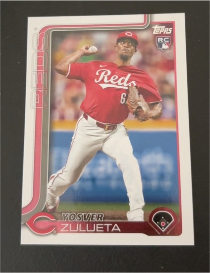 2025 Topps Series 2 #372 Yosver Zulueta — front