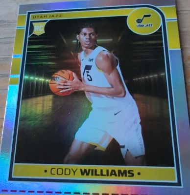 2024-25 Panini NBA Hoops #240 Cody Williams — front