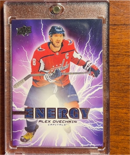 2019-20 Upper Deck Pure Energy #PE-1 Alex Ovechkin — front
