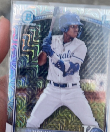 2025 Bowman Chrome Prospects #BCP-123 Jhonayker Ugarte — front