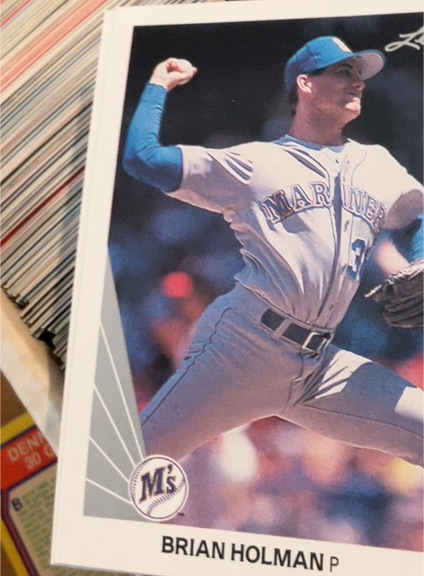 1990 Leaf #273 Brian Holman — front