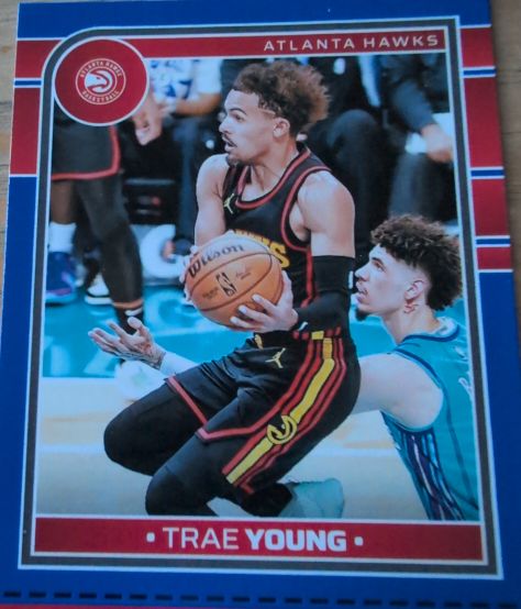 2024-25 Panini NBA Hoops #85 Trae Young — front