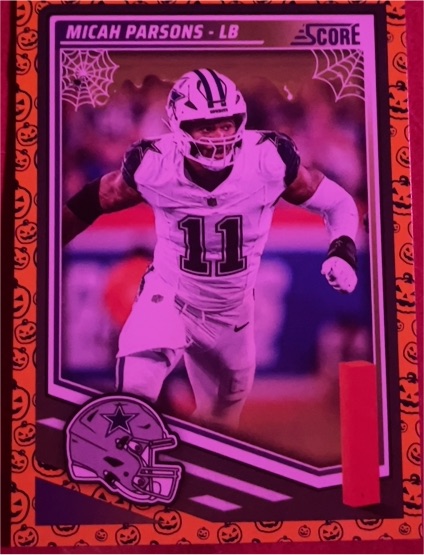 2025 Score A Treat Halloween #226 Micah Parsons — front