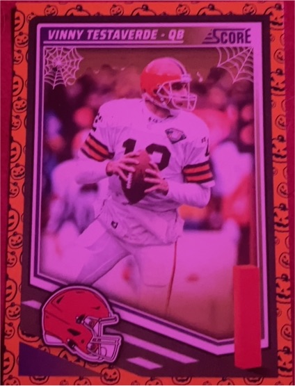 2025 Score #146 Vinny Testaverde Cleveland Browns — front