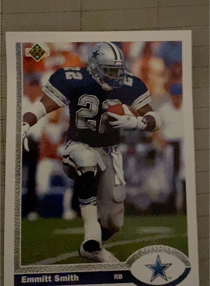 1991 Upper Deck #172 Emmitt Smith — front