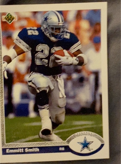 1991 Upper Deck #172 Emmitt Smith — front