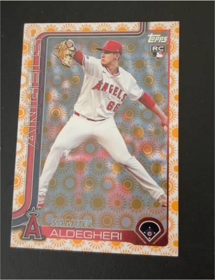 2025 Topps Series 2 #438 Samuel Aldegheri — front