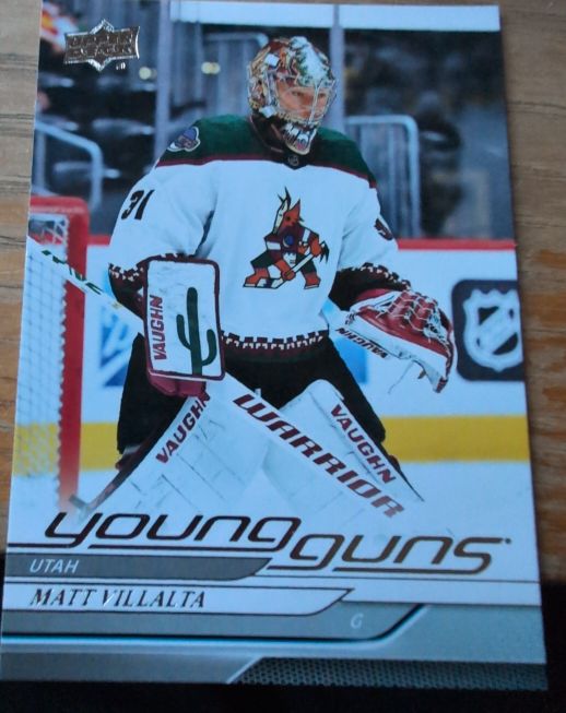 2024-25 Upper Deck Series 1 #217 Matt Villalta — front