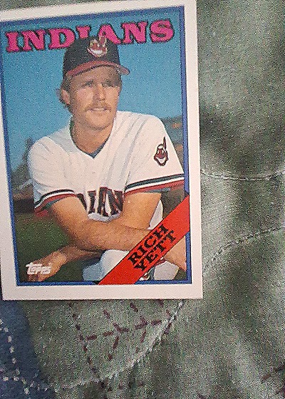 1988 Topps #531 Rich Yett — front