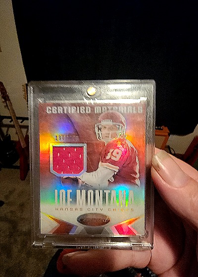 2014 Panini Certified Materials #199 Joe Montana — front