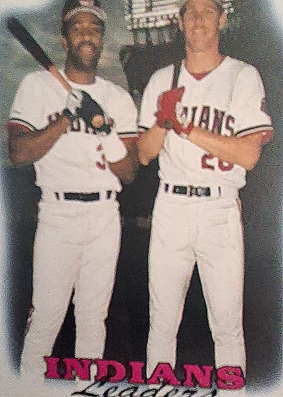 1988 Topps Baseball #789 Indians Team Leaders Joe Carter Cory Snyder — front