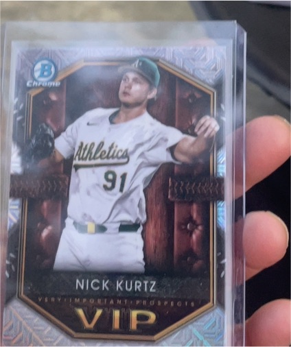 2025 Bowman Chrome VIP #VIP-2 Nick Kurtz — front