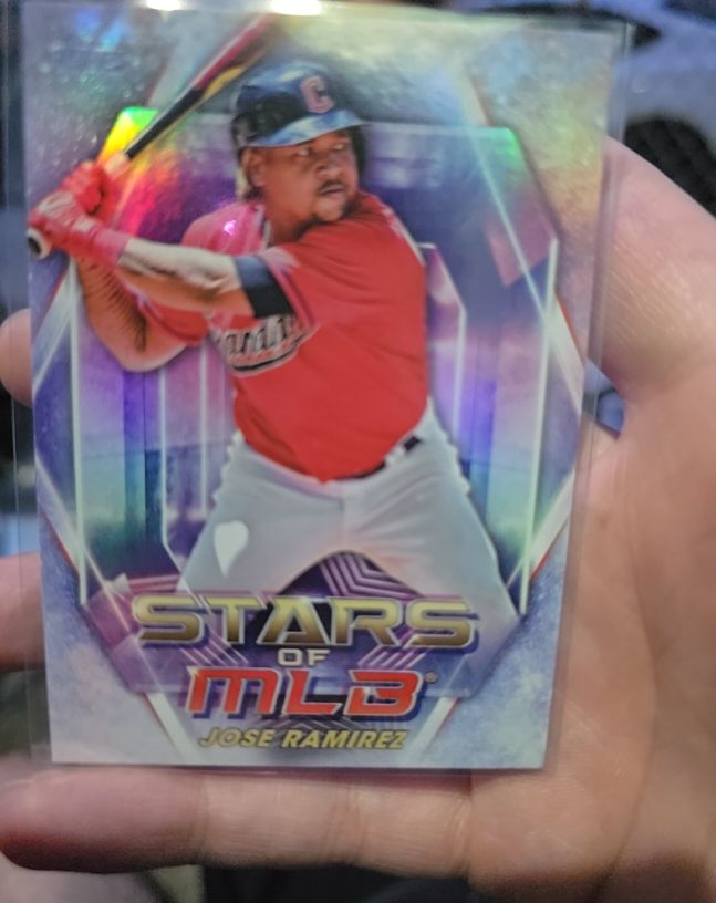 2023 Topps Stars of MLB #SMLB-7 Jose Ramirez — front