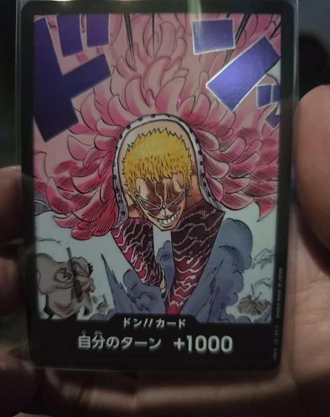 2025 One Piece Card Game OP10-DON Donquixote Doflamingo Don!! Card — front