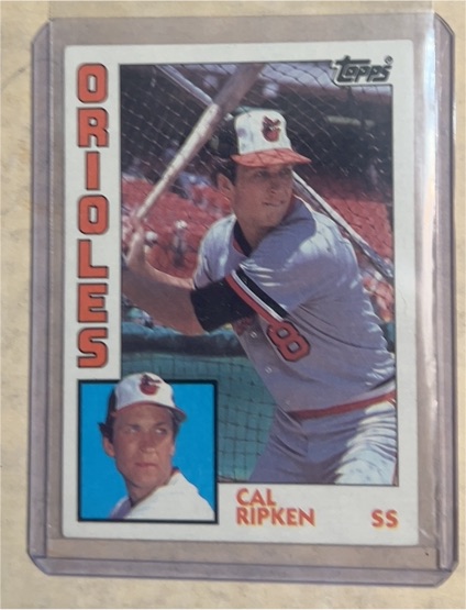 1984 Topps #490 Cal Ripken — front