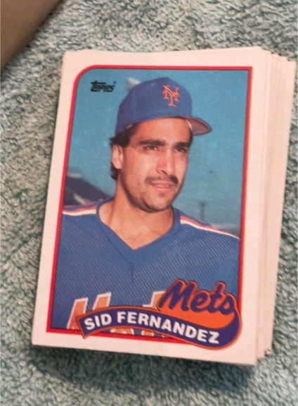 1989 Topps #790 Sid Fernandez — front