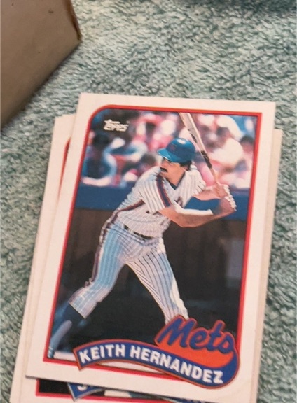 1989 Topps #480 Keith Hernandez — front