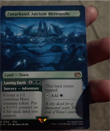 2023 Final Fantasy Zanarkand, Ancient Metropolis #0314 — front