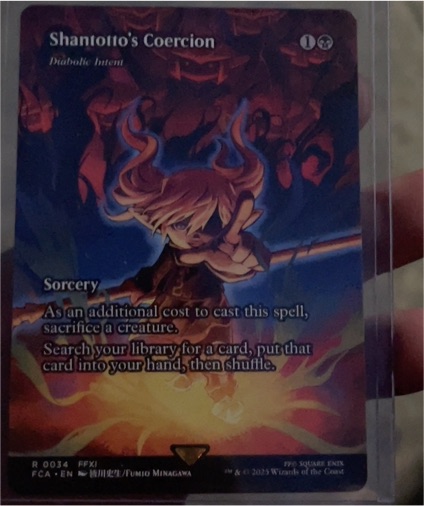 2023 Final Fantasy Through the Ages #0034 Shantotto's Coercion — front