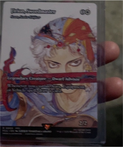 2025 Final Fantasy Firion, Swordmaster #0003 — front