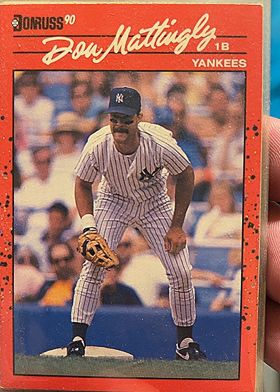 1990 Donruss #190 Don Mattingly — front