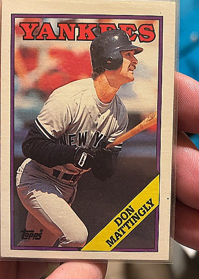 1988 Topps #300 Don Mattingly — front