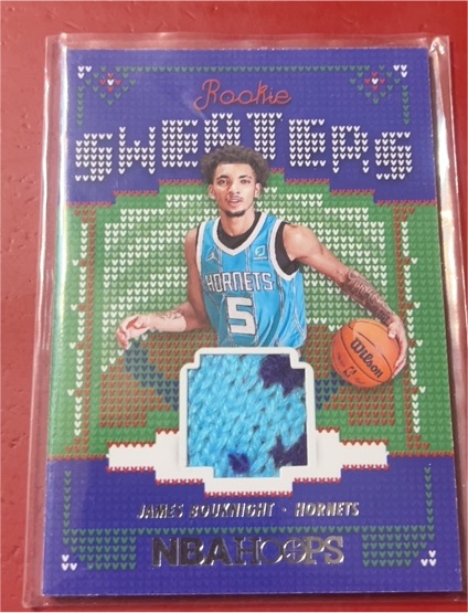 2021-22 Panini NBA Hoops Rookie Sweaters #26 James Bouknight — front