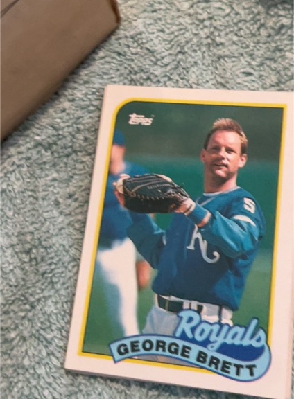1989 Topps #200 George Brett — front