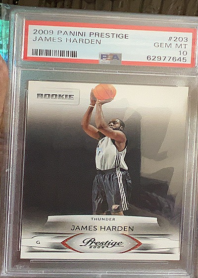 2009 Panini Prestige #203 James Harden — front