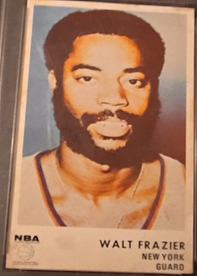 1972 Icee Bear #8 Walt Frazier — front