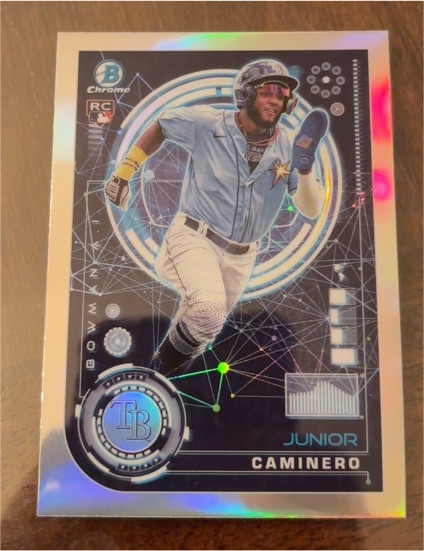 2024 Bowman Chrome #BAI-20 Junior Caminero — front