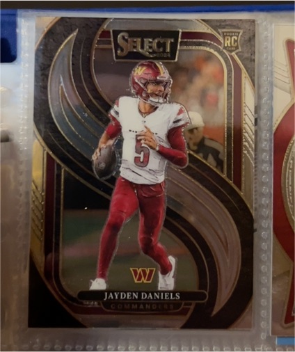 2024 Panini Select #112 Jayden Daniels — front