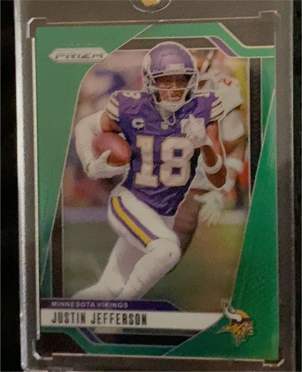 2024 Panini Prizm #187 Justin Jefferson — front