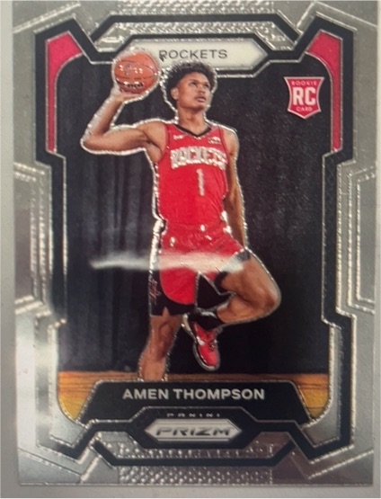 2023-24 Panini Prizm #150 Amen Thompson — front