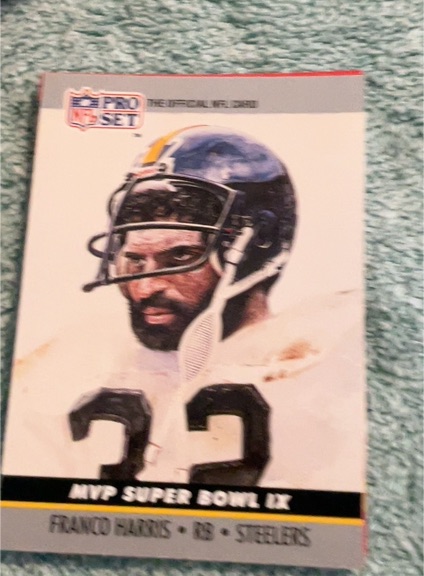 1990 Pro Set #9 Franco Harris — front