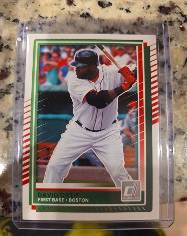2025 Donruss #61 David Ortiz — front