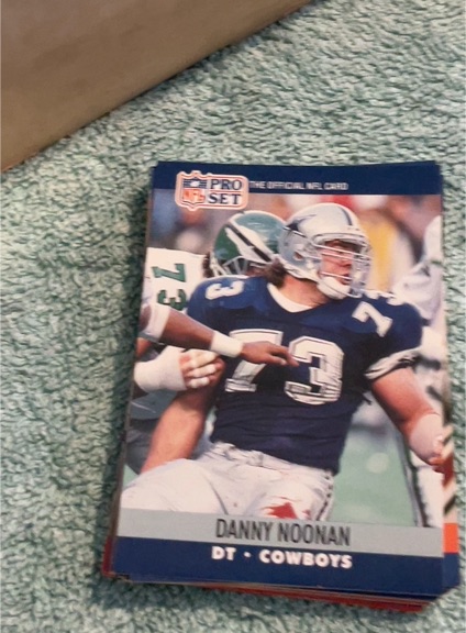 1990 Pro Set #731 Danny Noonan — front