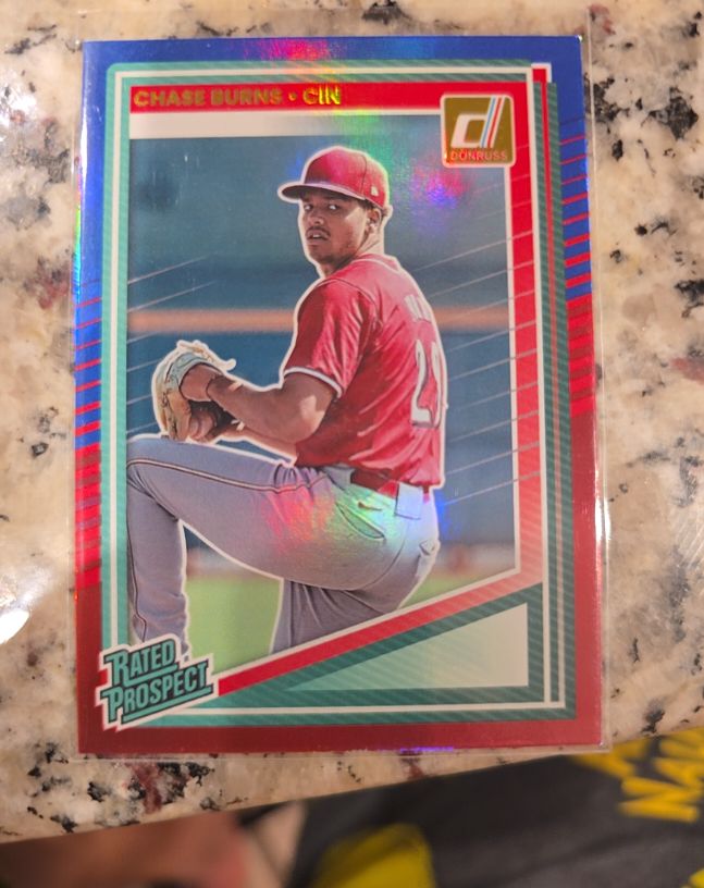 2025 Donruss #146 Chase Burns — front