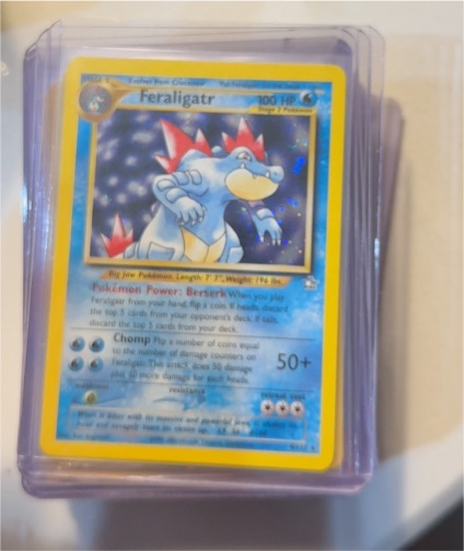 2000 Pokémon Neo Genesis #4 Feraligatr — front