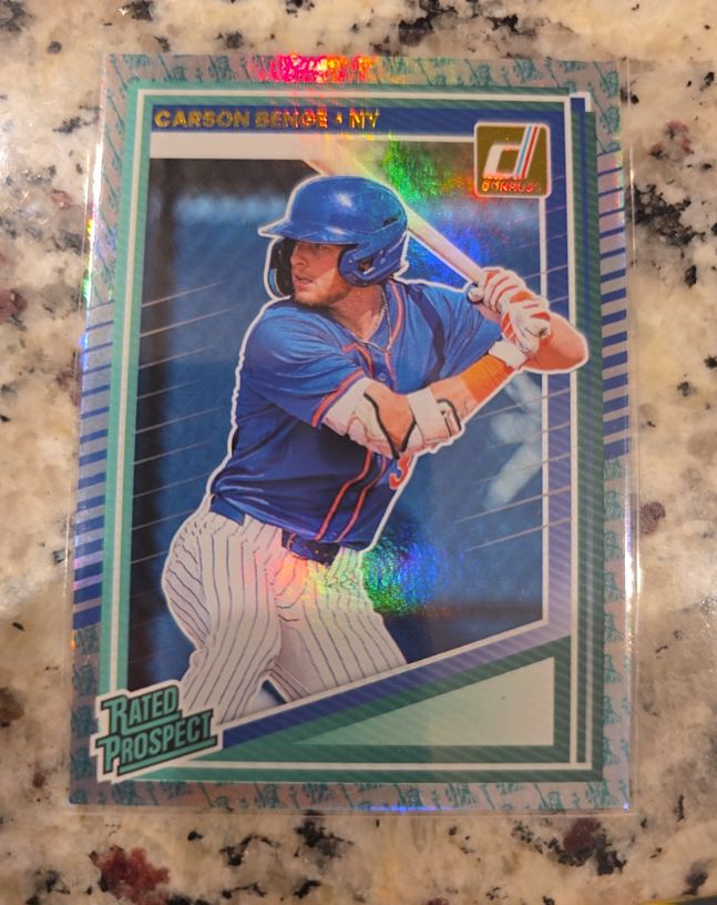 2025 Donruss #158 Carson Benge — front