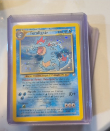 2000 Neo Genesis #5 Feraligatr — front