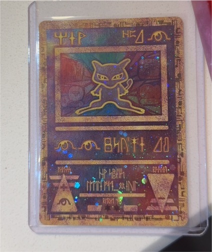 2000 Pokemon Movie Promo #1 Ancient Mew — front