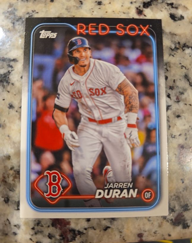 2024 Topps Series 1 #108 Jarren Duran — front
