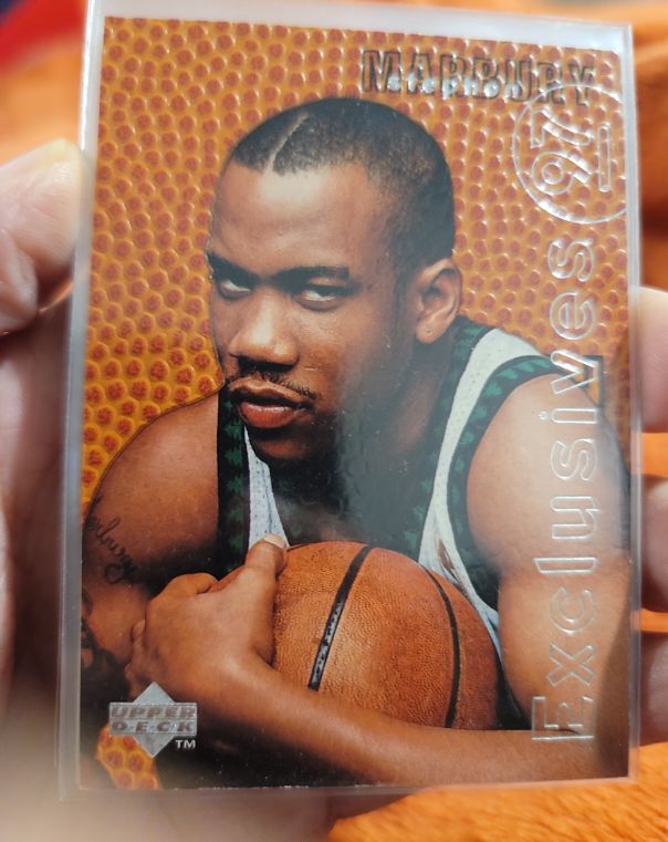 1996-97 Upper Deck #R15 Stephon Marbury Rookie Exclusives — front