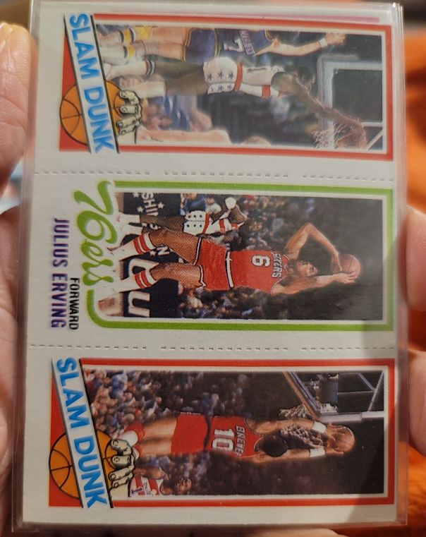 1980-81 Topps #181 Julius Erving — front