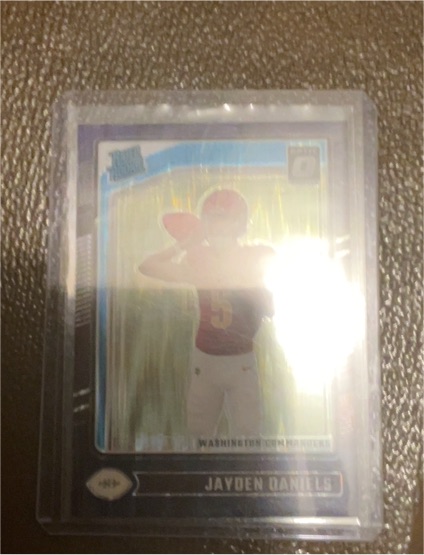 2024 Panini Donruss Optic #248 Jayden Daniels — front