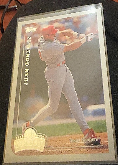 1999 Topps Opening Day #273 Juan Gonzalez — front