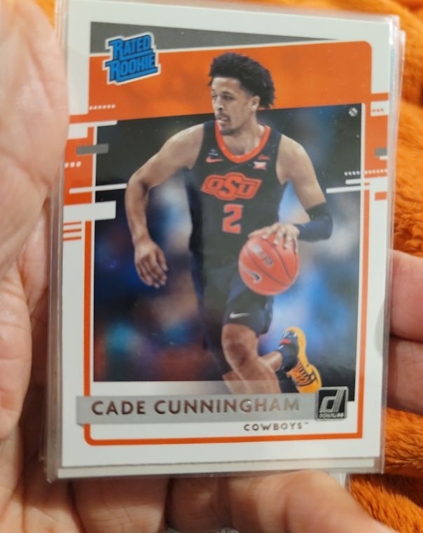 2021 Donruss Rated Rookie #26 Cade Cunningham — front