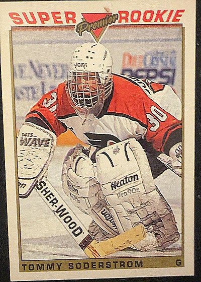 1993-94 Topps Premier #122 Tommy Soderstrom — front