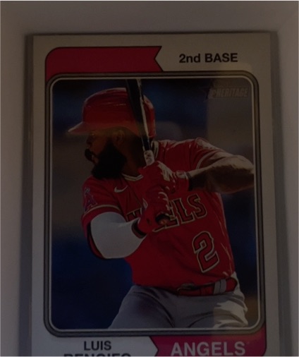 2023 Topps Heritage #223 Luis Rengifo — front